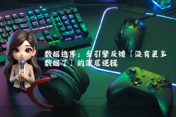 数据边界：当引擎反馈「没有更多数据了」的深层逻辑