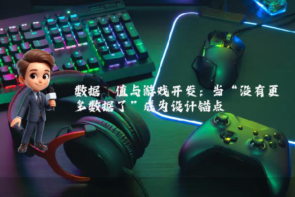 数据阈值与游戏开发：当“没有更多数据了”成为设计锚点