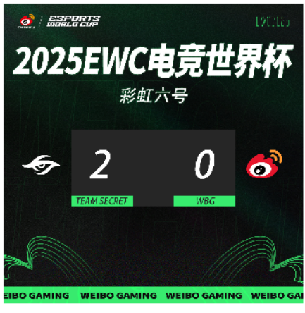 WBG 首登 EWC 八强舞台，期待国内彩六起航明年再战巅峰