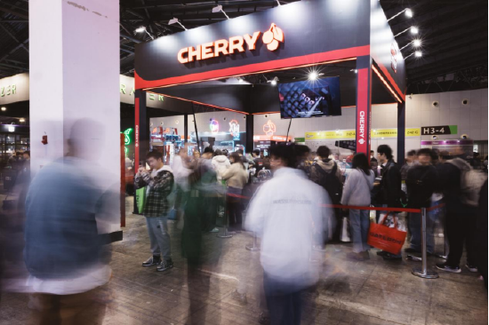 WePlay2025精彩落幕 CHERRY樱桃创新外设彰显行业新势能